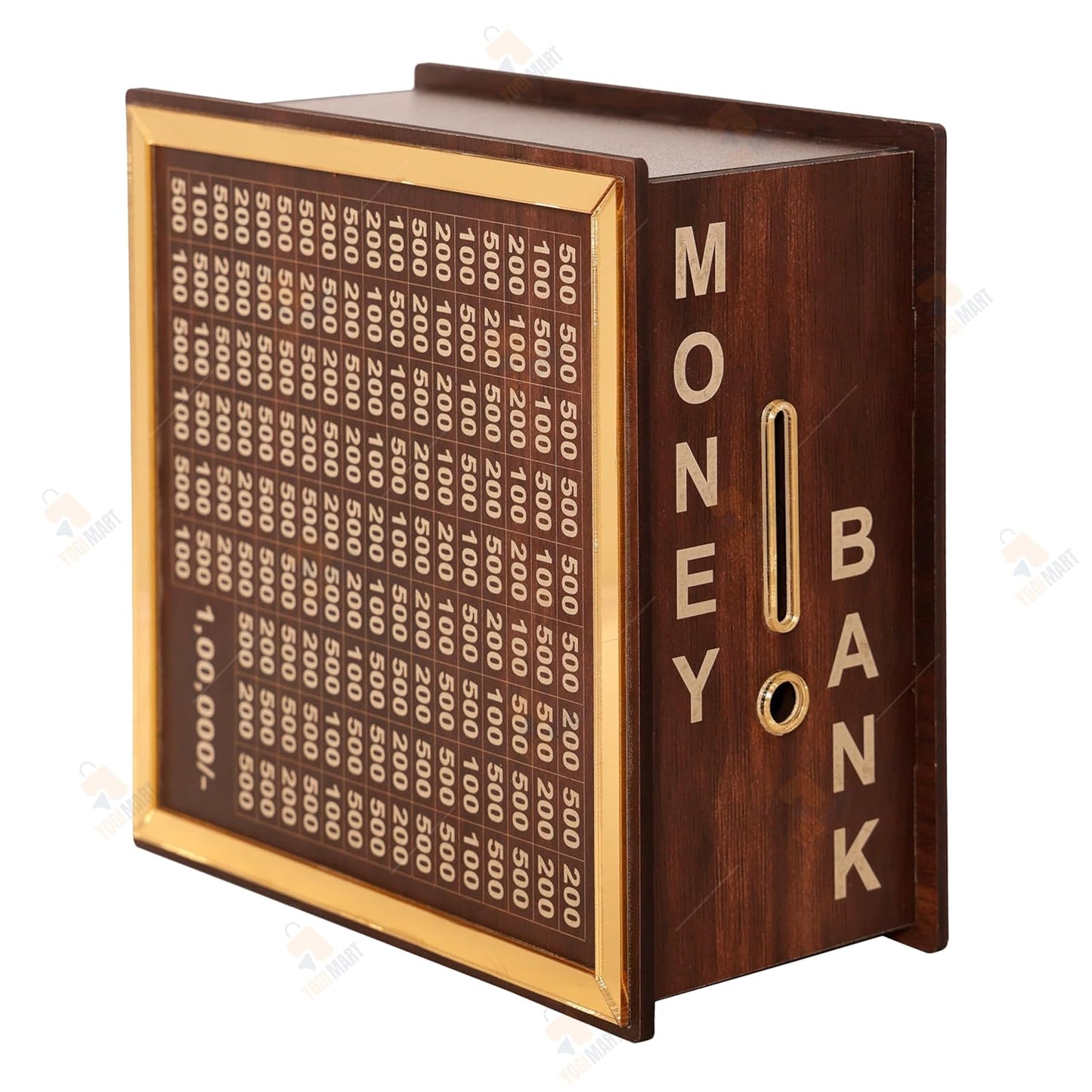Smart Wooden Piggy Bank