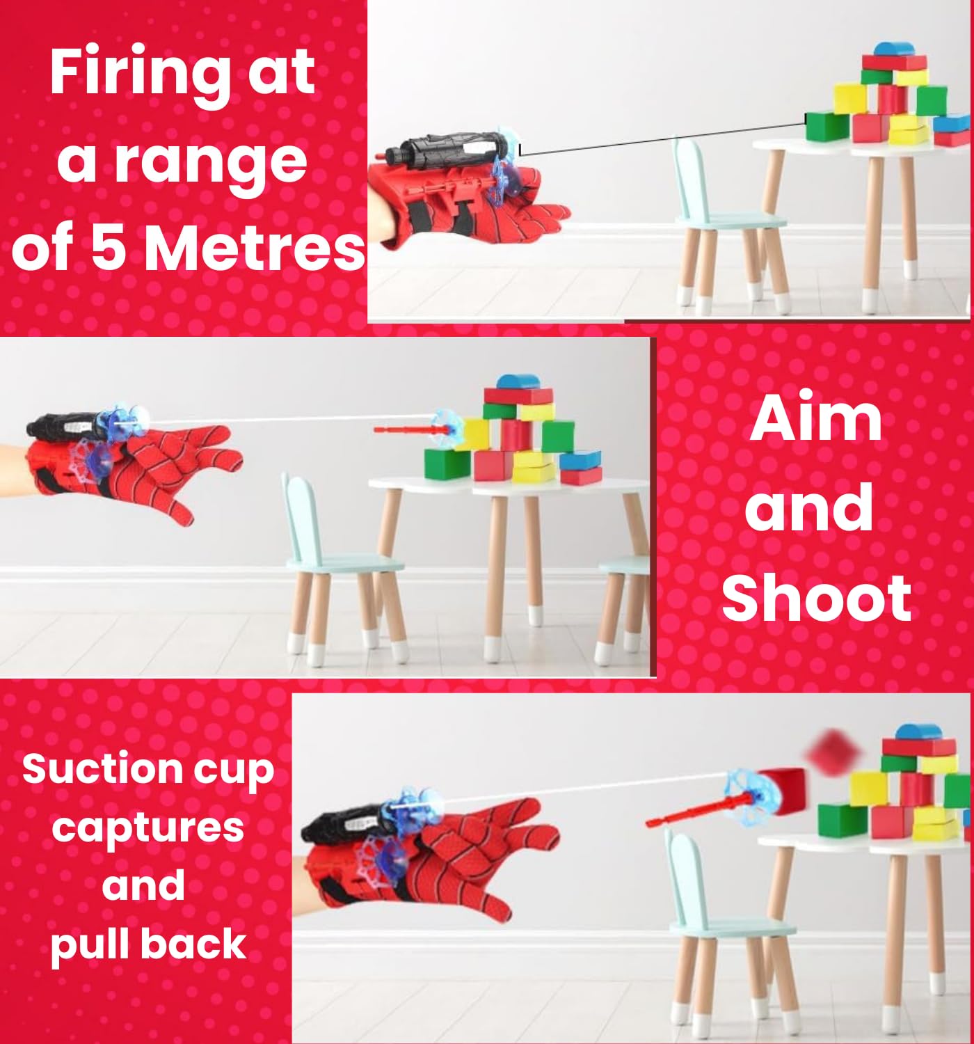 Spider Web Shooters Toy (Buy 1 Get 1 Free) - 2 Pcs