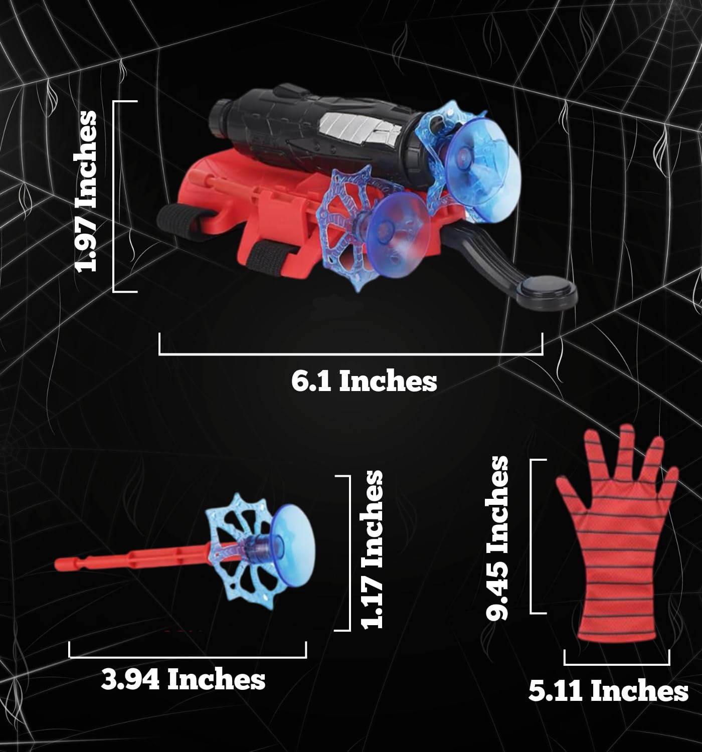 Spider Web Shooters Toy (Buy 1 Get 1 Free) - 2 Pcs
